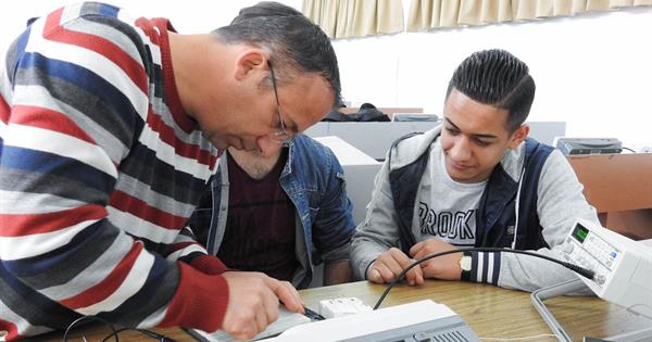 EMU-SCT Offers Applied Training Program for the Students of Dr. Fazıl Küçük Vocational High School of Industry